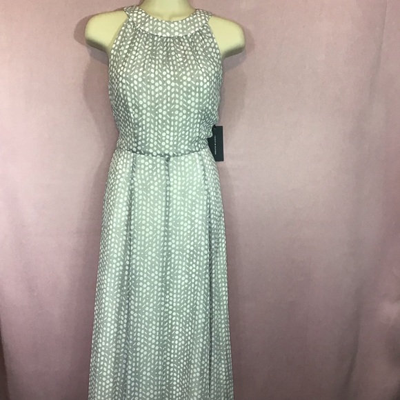TOMMY HILFIGER Gray Polka Dot Sleeveless D… - Picture 5 of 16